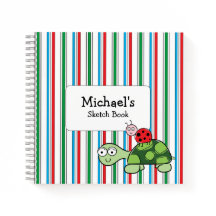 Carnet Spiral de la Tortue molle Ladybug