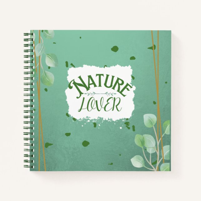 Carnet spiral de l'amère de la nature - Journal (Devant)
