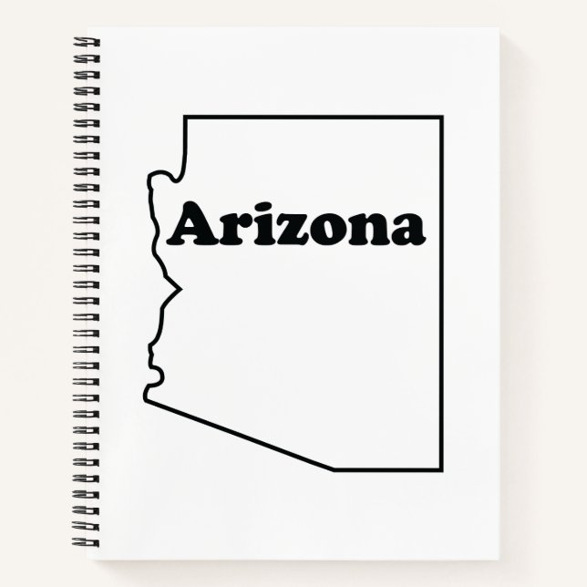 Carnet Spiral de l'Arizona (Devant)
