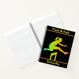 Carnet spiral de piste et de terrain