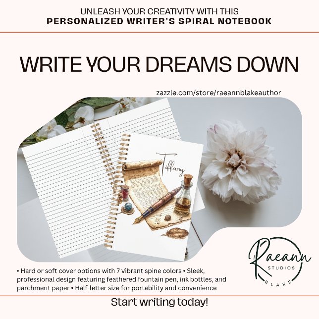 Carnet Spiral des écrivains (Créateur téléchargé)