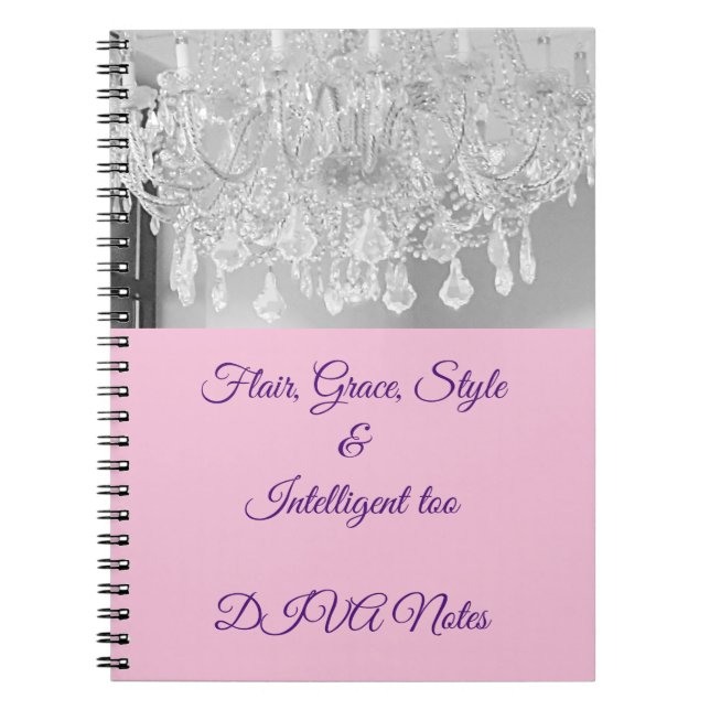 CARNET spiral DIVA Life Flair (Devant)