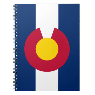 Carnet Spiral Drapeau du Colorado
