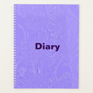Carnet Spiral du journal des glaces pourpre