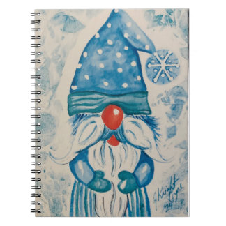 Carnet Spiral Gnome Frosté