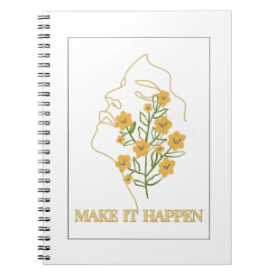 Carnet spiral inspirant