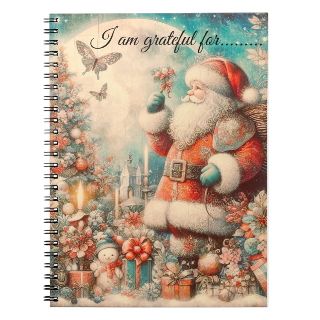 Carnet Spiral Je suis reconnaissant pour.. image m (Devant)