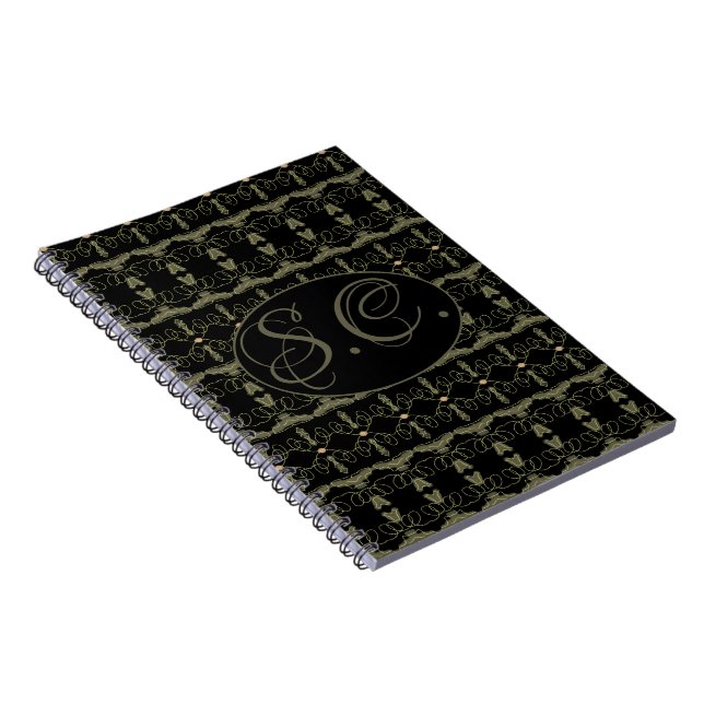 Carnet spiral monographique personnalisé (Côté Droit)