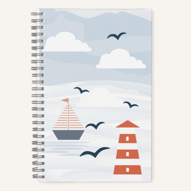 Carnet spiral Nautique (Recto)