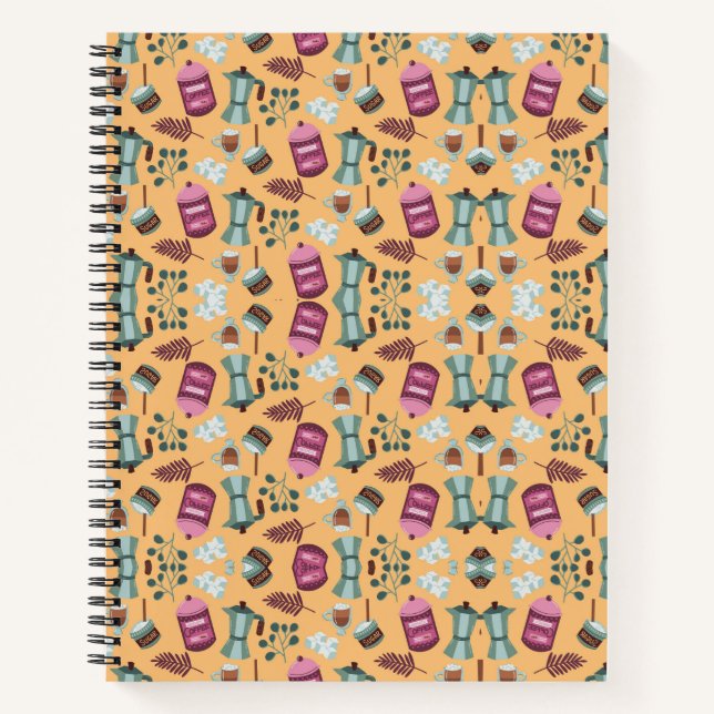 Carnet Spiral notebook with front and back covers  (Devant)