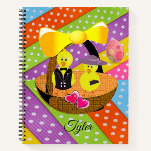 Carnet Spiral Pâques