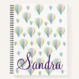 Carnet Spiral Pastel Parachutes