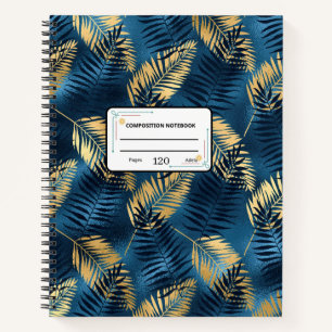 Carnet spiral personnalisé de 8,5 po x 11 po