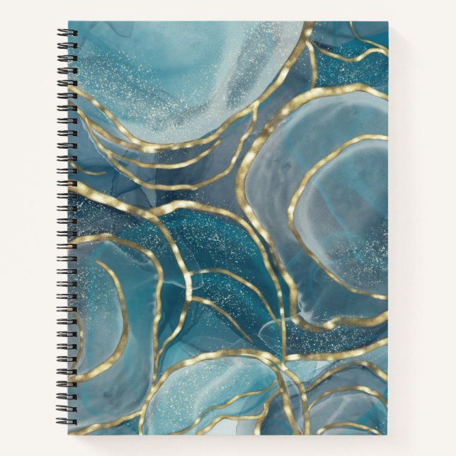 Carnet spiral personnalisé de 8,5 po x 11 po (Devant)