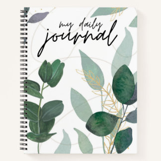 Carnet spiral personnalisé de 8,5 po x 11 po