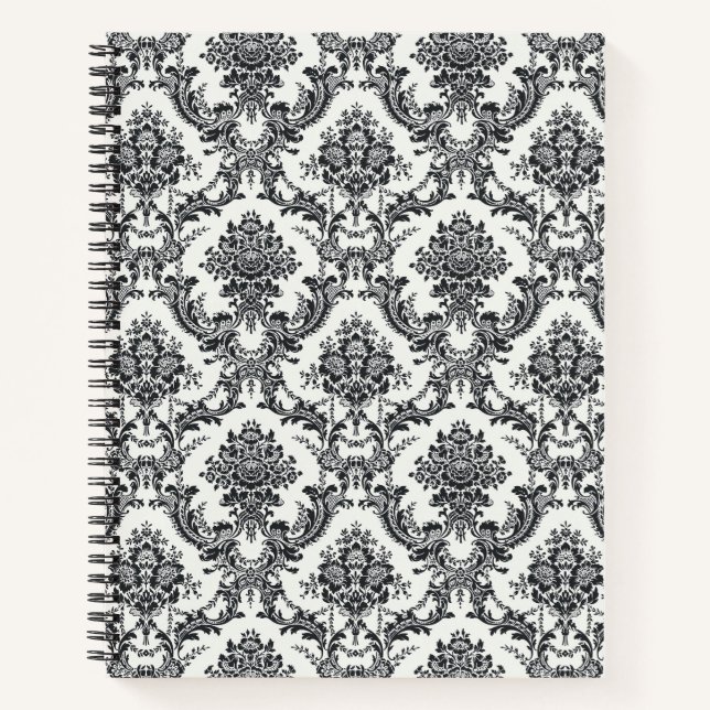 Carnet spiral personnalisé de 8,5 po x 11 po (Devant)