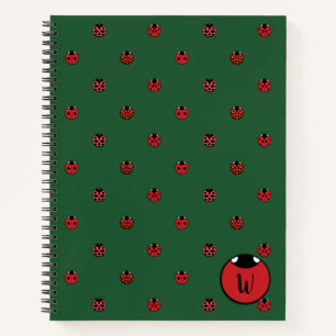 Carnet Spiral Pois Ladybug