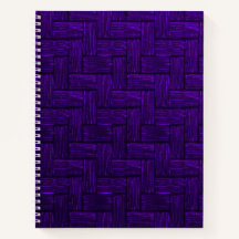 Carnet Spiral Profond Violet