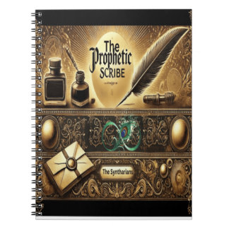 carnet Spiral 'Prophétique Scribe' : Chroniclez vo