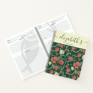 Carnet Spiral Recette personnalisée