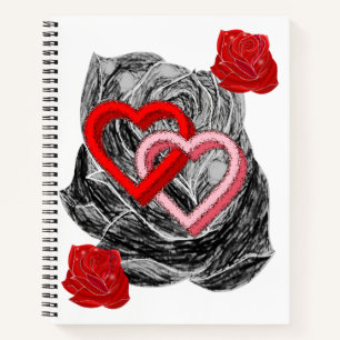 Carnet Spiral Saint Valentin