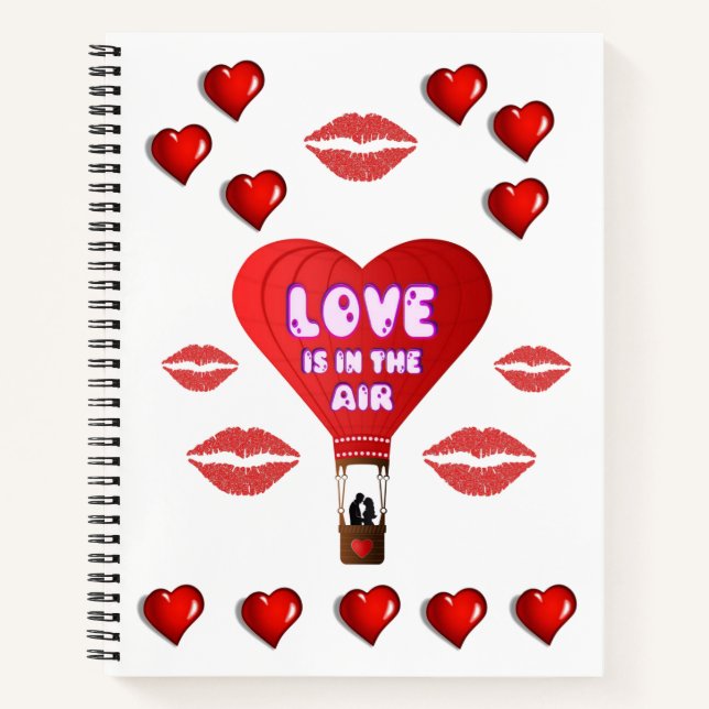 Carnet Spiral Saint Valentin (Devant)