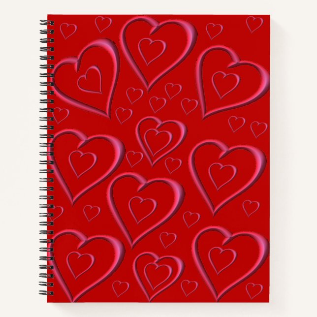 Carnet Spiral Saint Valentin (Devant)