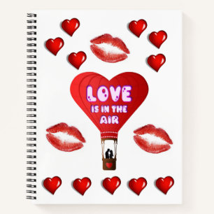 Carnet Spiral Saint Valentin