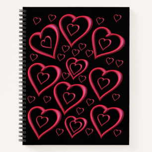 Carnet Spiral Saint Valentin