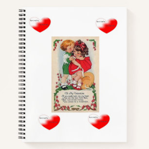 Carnet Spiral Saint Valentin