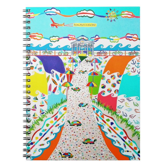 Carnet Spiral Sea Isle City (Devant)