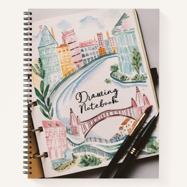 Carnet Spiral Sketchbook - pour étudiant (Devant)