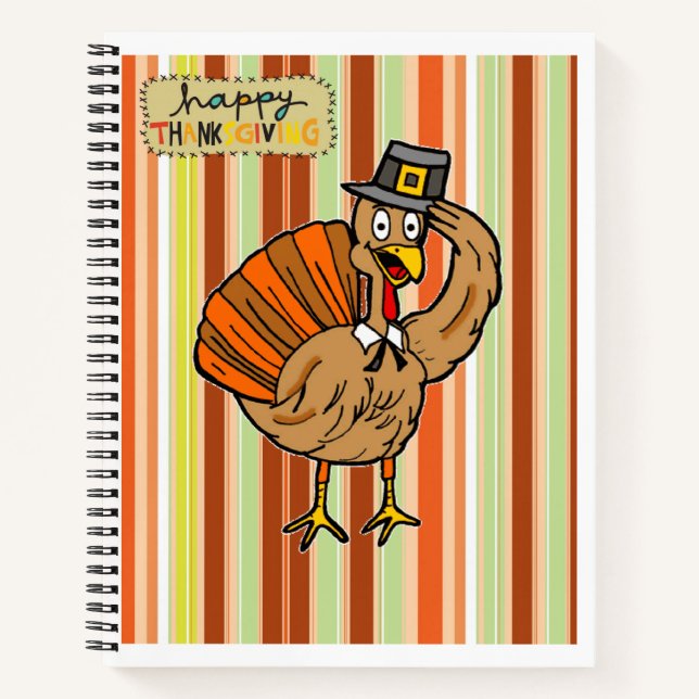 Carnet Spiral Thanksgiving (Devant)