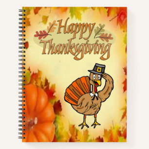 Carnet Spiral Thanksgiving