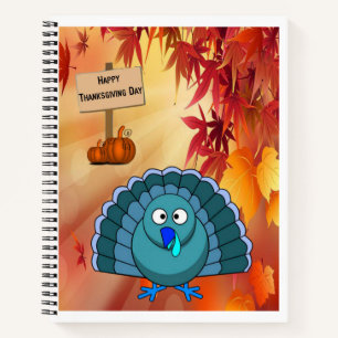 Carnet Spiral Thanksgiving