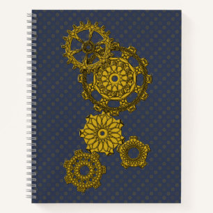Carnet spiral tissé