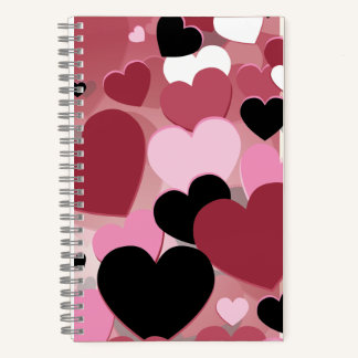 Carnet spiral Valentines