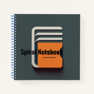 Carnet Spirale de 8,5 po x 8,5 po
