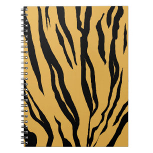 Carnet spirale d'impression de tigre