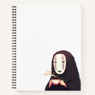 Carnet spirale - masque dessin animé