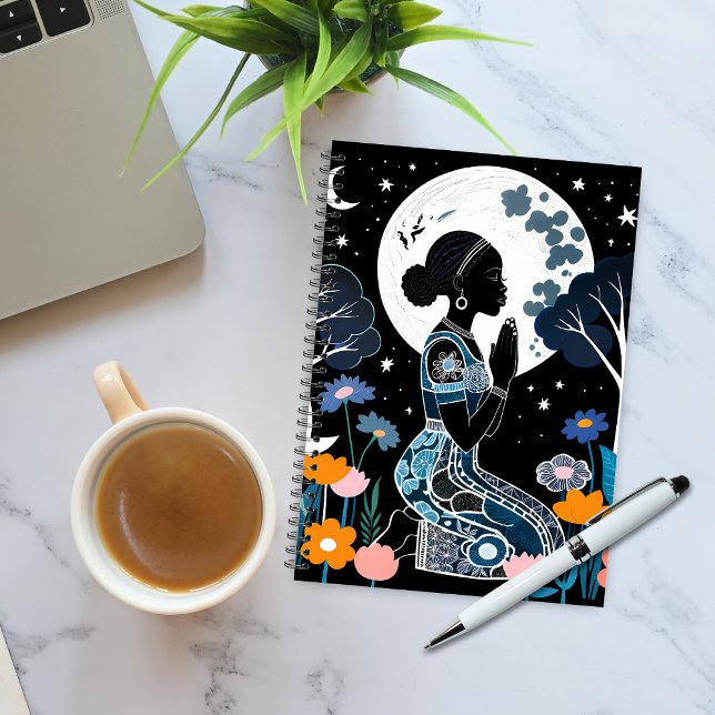 Carnet spirituel de la prière de la femme noire (Créateur téléchargé)