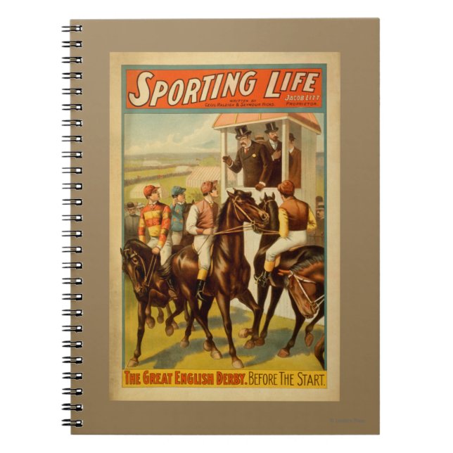 Carnet Sporting Life - The Great English Derby Theatre (Devant)