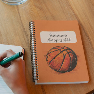 Carnet Sports de basketball artistiques pour enfants
