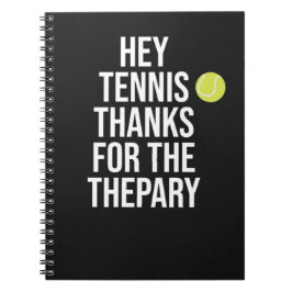 Carnet Sports Tennis Cadeaux Pour Joueur Team Typography 