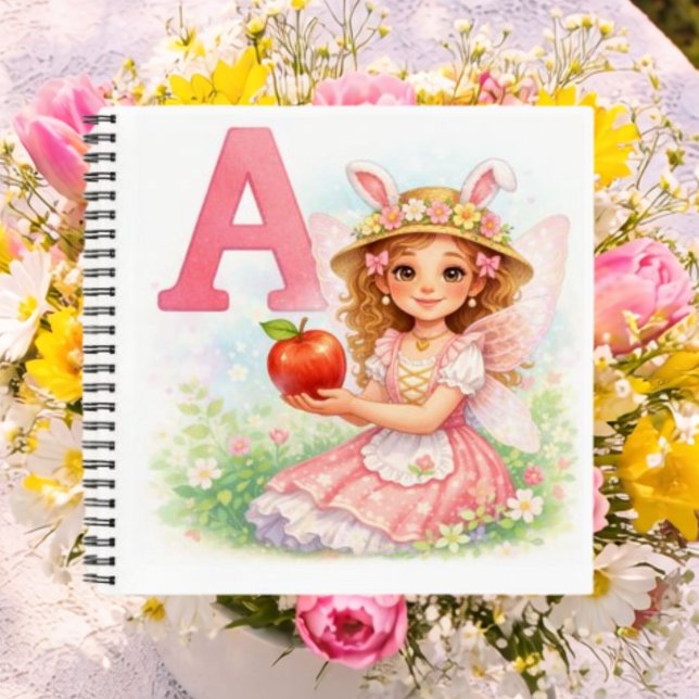 Carnet Spring Alphabet Letter A Notebook for Kids (Créateur téléchargé)