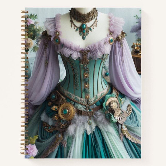 Carnet Spring Fairytale Pastel Floral Gown (Devant)