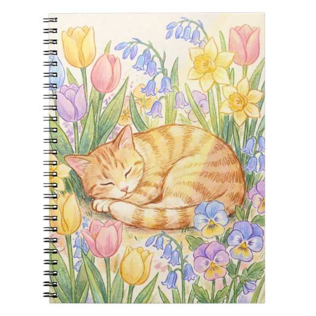 Carnet Spring Garden Dreams (Devant)