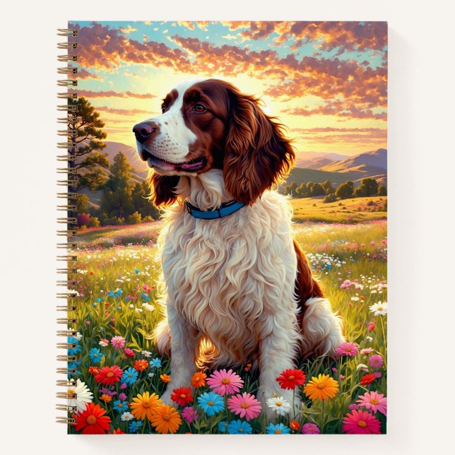 Carnet Springer Spaniel anglais (Devant)