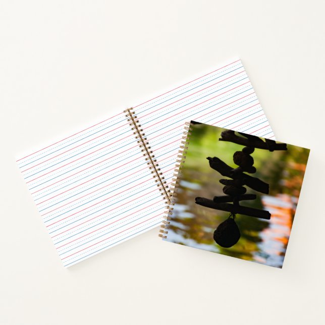 Carnet Square Driftwood Reflection Spiral Notebook (Intérieur)