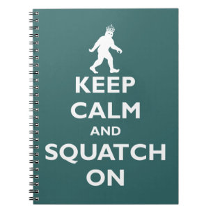 Carnet Squatch dessus
